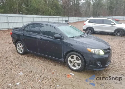 2013 Toyota Corolla Base from USA, damaged, VIN 5YFBU4EE2DP212967